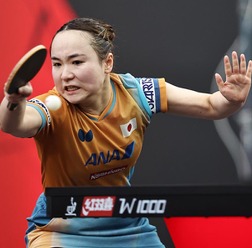 伊藤美誠がストレート勝ちで日本女子6人目の3回戦進出　張本智和も松島輝空に続く2回戦突破で上位進出狙う【シンガポールスマッシュ】