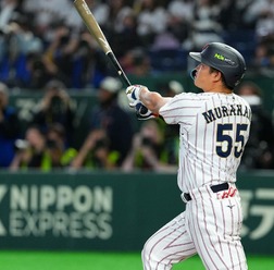 【WBC2026】ようやく覚醒、村上宗隆のグラスラ動画にWソックスも“安堵”の顔文字　MLB公式「これが見たかったんだろう？」