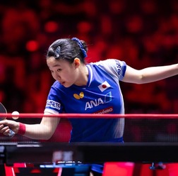張本美和、WC出場の世界35位と接戦もストレート勝ち　大藤沙月に続く8強入りで次戦は中国勢との大一番へ【WTTチャンピオンズ重慶】