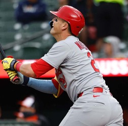 【MLB】「興味を示すのはメッツだけではない」トレード市場でヌートバー人気が高騰か 移籍先候補にブレーブスも浮上し、争奪戦の様相