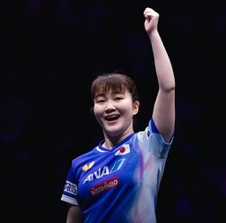 大藤沙月、世界7位の中国勢撃破に「トップ10の選手を2人倒すことは……」 試合中襲ったアクシデントにも言及【WTTチャンピオンズ重慶】