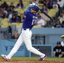 【MLB】大谷翔平、“179キロ二塁打”直前の一幕に実況注目「ナイスプレーだ」　古巣エ軍相手の行動に「彼は常に準備万端」