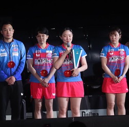 プレーオフMVPの張本美和が振り返る最高峰の死闘 早田ひなとのWエース対決に平野美宇も劇的白星で“3,145人”を魅了【Tリーグ】