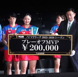 プレーオフMVPの張本美和が振り返る最高峰の死闘　早田ひなとのWエース対決に平野美宇も劇的白星で“3,145人”を魅了【Tリーグ】