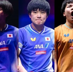 卓球日本男子がW杯で放った存在感　王者と激闘の松島輝空が殊勲の銀メダル、張本智和＆戸上隼輔も奮闘でトップ3が進化の跡
