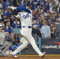 【MLB】大谷翔平「1番DH」スタメン 3試合ぶり4号アーチに期待、イチロー超えの“44試合連続出塁”なるか