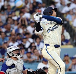 【MLB】大谷翔平「1番DH」スタメン　初対決の若手右腕から4試合ぶり“4号アーチ”なるか、44試合連続出塁継続中