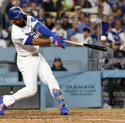 【MLB】ロバーツ采配ズバリ、DHに入ったテオスカーが適時打含む複数安打……伏兵エスピナル先制ソロ、ベッツもILから復帰後初アーチ