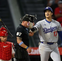 【MLB】大谷翔平「1番DH」スタメン　“敵地”エンゼルスタジアムに凱旋、今季8号アーチなるか