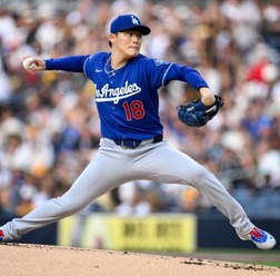 【MLB】「援護2点以下が5試合目」山本由伸、痛恨の“スミ1”で今季4敗目 7回1失点8奪三振の快投も報われず