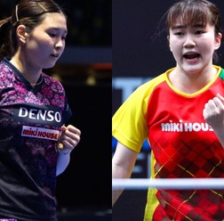 卓球日本女子同士の頂上決戦　連覇狙うカットマン・橋本帆乃香と好調の22歳・大藤沙月が激突　過去戦績五分の戦い【WTTコンテンダーラゴス】