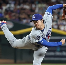【MLB】「最速100.4マイル」今季6勝目の大谷翔平、全89球公式投球データ詳細　“4球種に絞って”相手打線を翻弄【6月4日Dバックス戦】