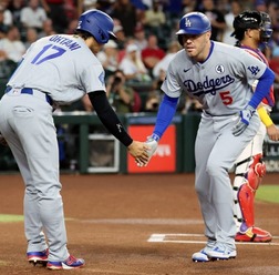 【MLB】打撃好調のフリーマン「大谷翔平は史上最高の選手、一緒にプレーできて楽しいよ」　ドジャースは首位独走で全球団トップの「+127」