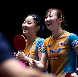 卓球日本女子のWエース、“みわひな”ペアが再タッグ形成 張本美和&早田ひな、戴冠へ中国勢や同級生コンビがライバル【WTTコンテンダーリュブリャナ】