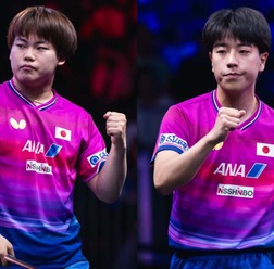 卓球男子は中国勢が8強不在の大波乱　19歳・松島輝空は欧州強豪と優勝争いか　サウスポー・篠塚大登も快進撃で上位狙う【USスマッシュ】