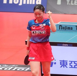 張本美和が勝利も、3連覇狙うKA神奈川が黒星スタート 台湾レジェンドから白星の名古屋・小塩遥菜「いいスタートが切れた」【Tリーグ】