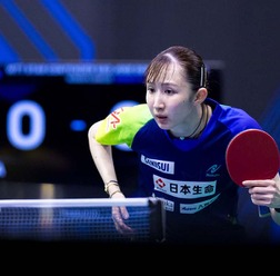 卓球女子は日本勢が4強独占で優勝争い 2冠が懸かる早田ひなは橋本帆乃香と対戦へ、佐藤瞳、長﨑美柚もベスト4進出【WTTサン・ジョゼ・ドス・カンポス】