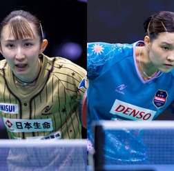 卓球日本女子で注目の直接対決　早田ひな、橋本帆乃香の過去国際大会戦績は？　2冠懸かるサウスポーがカットマンと激突【WTTサン・ジョゼ・ドス・カンポス】