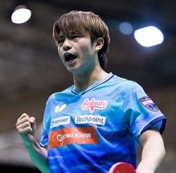 宇田幸矢が国際大会4強入りで23位に浮上　松島輝空が3位、張本智和が5位でトップ10維持　上位は変動なし｜卓球男子世界ランキング（2026年第31週）