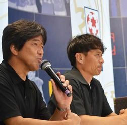 子どもたちが学んだ天皇杯の歴史 日本代表・名波コーチは「勝つための3条件」に言及 JFA宮本会長は「サッカーをする以外の時間も大切に」