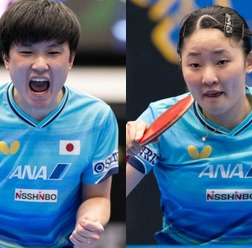 卓球日本の男女Wエースが優勝争いへ 張本智和は日本勢連破で8強入り、張本美和も貫禄の勝ち進みで2週連続V狙う【WTTヨーロッパスマッシュ】