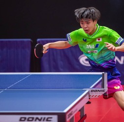 張本智和が4位に浮上、松島輝空が日本勢トップの3位 16歳・川上流星が国際大会準Vでトップ100入り|卓球男子世界ランキング(2026年第35週)