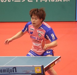 松島輝空、連勝に導いた左のエースは「新しい環境で勝ちたい気持ちが強い」 共闘の右のエース・張本智和は「心強い存在」【Tリーグ】