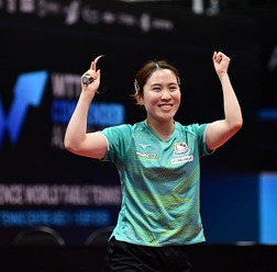 平野美宇が国際大会復活Vで11ランクアップの27位 張本美和3位、早田ひな6位をキープ 上位は変動なし|卓球女子世界ランキング(2026年第37週)