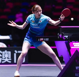 早田ひな、橋本帆乃香を振り切り準々決勝進出…40分超え激戦　次戦は大藤沙月と激突、松島輝空もベスト8入り【WTTチャンピオンズマカオ】