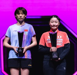 「中国女子の“トップ2”を脅かす」張本美和の進化に現地メディアが警戒　安定感光る日本女子のエースを「重点的に分析すべき」【WTTチャンピオンズマカオ】