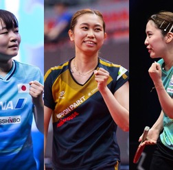 卓球日本女子“トップ3”に続く熾烈なサバイバル カットマン・佐藤瞳、横井咲桜、平野美宇らが存在感 急上昇の19歳ブレイク候補とは……