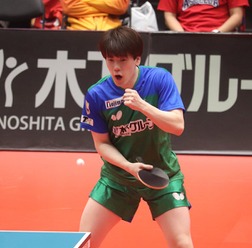 吉山僚一、フルゲームの死闘制し「我慢強く戦えた」 国際大会でも奮闘の22歳が覚悟示す「自分が勝てば勝つ」【Tリーグ】