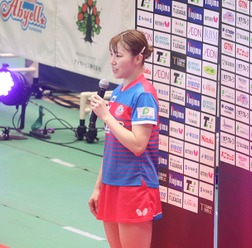 KA神奈川、岡田琴菜が連敗ストップに「素直にうれしい」 主将が口にする再加入の盟友・長﨑美柚への信頼「ありがたい存在」【Tリーグ】