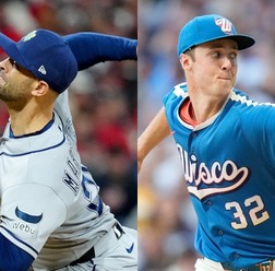 【MLB】ブルワーズとレイズ、球団史上初の世界一をかけた頂上決戦 第1戦は“剛腕”ミジオロウスキーと元NPB右腕マルティネスが先発