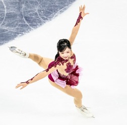 SP3位の中井亜美、トリプルアクセル失敗で「頭が真っ白」も……ISUは高評価「スピン・クイーン」と命名し、動画を公開【フィギュア】
