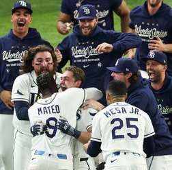 【MLB】レイズ、0勝3敗の崖っぷちから“延長12回”劇的逆転サヨナラ勝ち　ブルワーズは途中交代の三塁手が痛恨の悪送球で崩壊