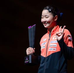張本美和、18歳が史上初の4大会連続優勝なるか　準決勝で“天敵”と対戦の可能性、ブラジルエースとの初陣へ【WTTチャンピオンズモンペリエ】