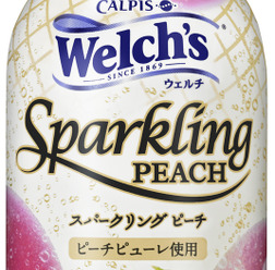 「Welch'sウェルチ」スパークリングピーチ