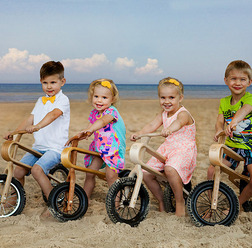 子供時代からおしゃれな自転車を楽しもう。バランスバイク「ZUMZUM」登場