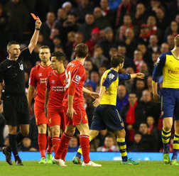 LIVERPOOL対 ARSENAL（2014年12月21日）（c）Getty Images