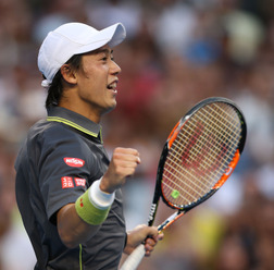 錦織圭（2015年1月24日）（c）Getty Images