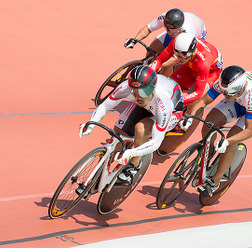 渡辺一成がアジア自転車競技選手権の男子エリートケイリンで2回戦へ