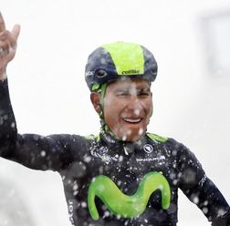 2015年ティレーノ～アドリアティコ第5ステージ、ナイロ・キンタナ（モビスター）が優勝