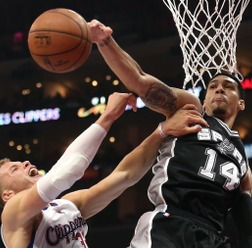 NBAプレイオフ ロサンゼルス・クリッパーズ対サンアントニオ・スパーズ（c）Getty Images