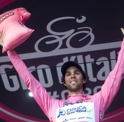 2015年ジロ・デ・イタリア第2ステージ、マイケル・マシューズ（オリカ・グリーンエッジ）がマリアローザ