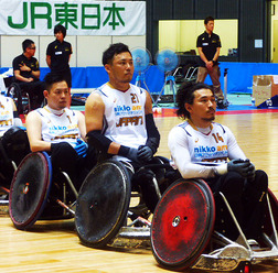 2015ジャパンパラ ウィルチェアーラグビー競技大会（千葉、2015年5月22日）