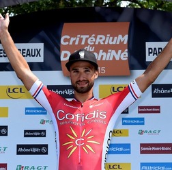 2015年クリテリウム・デュ・ドーフィネ第2ステージ、ナセル・ブアニ（コフィディス）が優勝