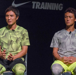 NIKE TRAINING SESSIONに浦和レッズから那須大亮と李忠成が参加（2015年7月7日）