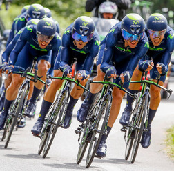 2015年ツール・ド・フランス第9ステージ・チームTT、モビスター