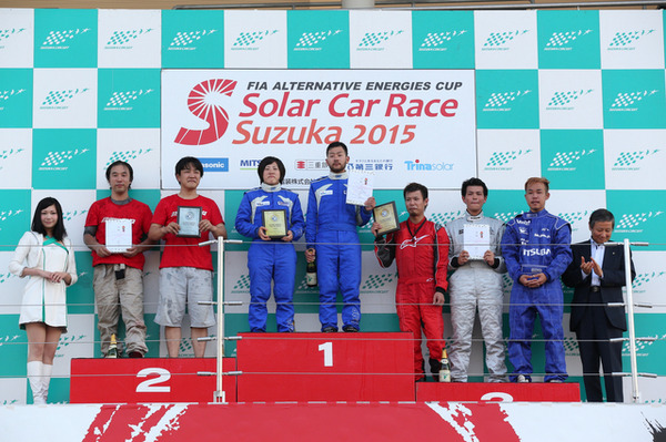 FIA ALTERNATIVE ENERGIES CUP ソーラーカーレース鈴鹿2015